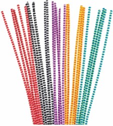 Colorations - Chenilledraad Gestreept, 100st.