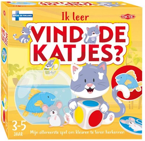 Tactic juego infantil Encuentra los Gatitos - juego educativo de cartón