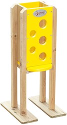 Classic World molino de arena de madera con agujeros - juguete exterior sostenible