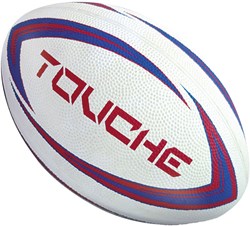 Mondo balón de rugby Touche 29cm multicolor - pelota de juguete rugby