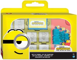 Multiprint set de sellos Minions deluxe 12 piezas - juguete creativo