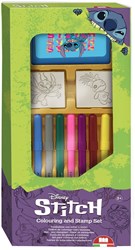 Multiprint set de sellos Stitch juguete creativo libro para colorear