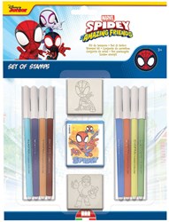 Multiprint set de sellos Spidey juguete creativo 11 piezas Spider-Man