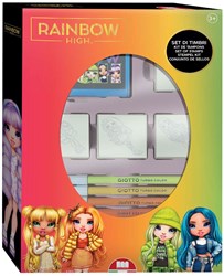 Multiprint Rainbow High set creativo de sellos juguete con 4 sellos