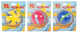 Super Splash pelota de agua juguete 8 cm colorida playa piscina