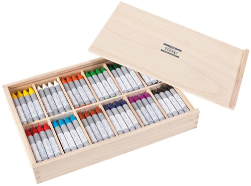 Creall caja de ceras de colores 144 piezas - set de dibujo infantil