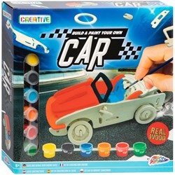 Grafix kit de construcción de coche de madera - set creativo para niños