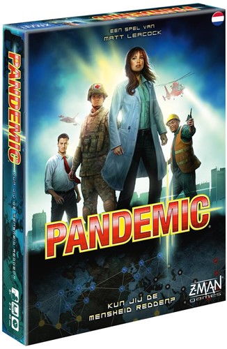 Z-man Games coörperatief bordpel Pandemic NL