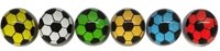 Pelota saltarina fútbol juguete 50 unidades diseño fútbol para niños