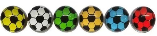 Pelota saltarina fútbol juguete 50 unidades diseño fútbol para niños