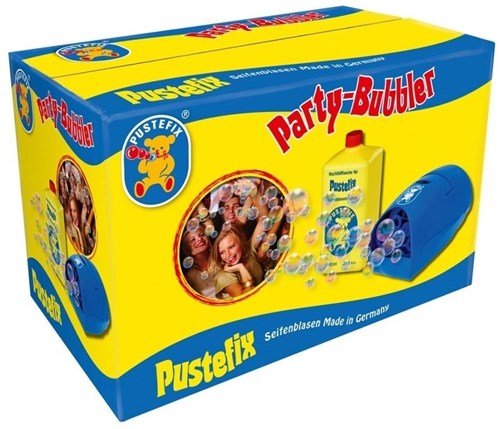 Pustefix máquina de burbujas Party Bubbler para diversión sin fin