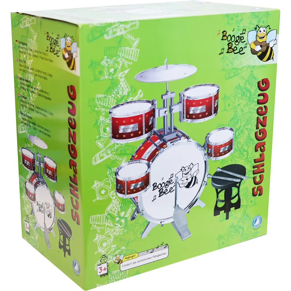 Vedes batería de juguete para niños 75x58x41cm - juguete musical educativo
