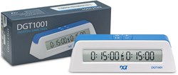 DGT reloj de ajedrez digital blanco - temporizador para escuela y hogar