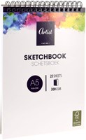 Cuaderno de bocetos dibujo creativo tamaño A5 25 hojas papel multicolor