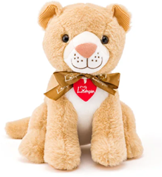 Lumpin peluche león Juma 26 cm - suave león de peluche juguete