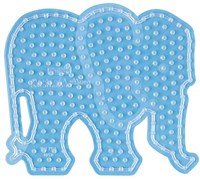 Hama base de cuentas para planchar Maxi - elefante transparente - juguete creativo