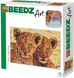 Ses cuentas para planchar BEEDZ Art cachorros de león set creativo