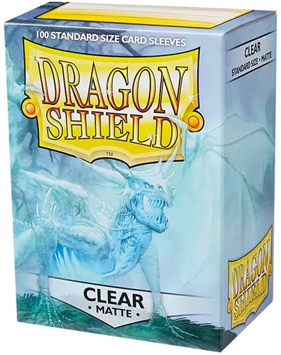 Dragon Shield fundas para cartas mate - 100 unidades - transparente - tamaño estándar-3
