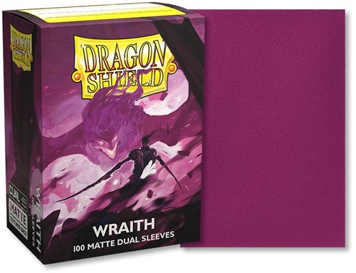 Asmodee fundas para cartas Dragon Shield Matte dual Wraith 100 uds - protección TCG