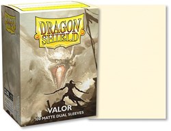 Asmodee fundas para cartas Dragon Shield Dual Matte Valor 100 uds - protección TCG
