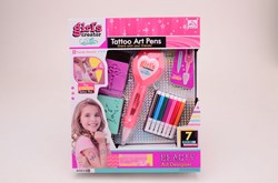 Beauty Tatto Art set de juego - set de juguetes de tatuajes 16 piezas en caja