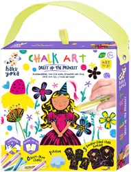 Haku Yoka set de arte con tiza princesa - juguete creativo para niños