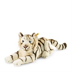 Steiff peluche tigre blanco Bharat - tigre de peluche 43 cm rayado