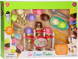 Play set de helados juguete - Set de 34 piezas para niños