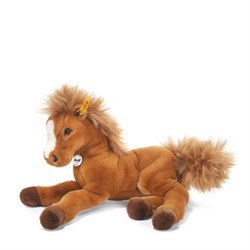 Steiff peluche caballo Fenny Holsteiner marrón claro 35 cm