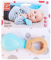 Hape sonajero Twist Rattle n Roll juguete de madera colorido para bebés-2