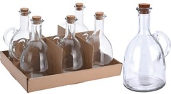 Excellent Houseware botella de vidrio para aceite y vinagre 500ml cocina transparente