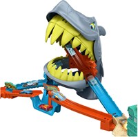 Hot Wheels juguete City Playa del Tiburón playset - aventura en la playa-3