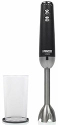 Batidora de mano negra acero inoxidable - potente batidora 1200 vatios Princess