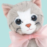 Studio Pets peluche gato Bella 23cm gatito British Shorthair suave-3