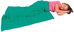 Stimove manta ponderada de forro polar verde para niños y adultos