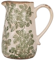 Clayre & Eef Deco kan beige 16x12x18cm