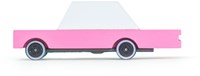Candylab coche de juguete de madera - Berlina rosa diseño para niños-2