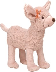 Happy Horse peluche perro Dana rosa 23 cm - juguete suave para bebé