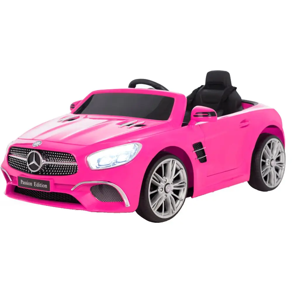 Jamara coche eléctrico para niños Mercedes-Benz SL 400 rosa 12V ride-on