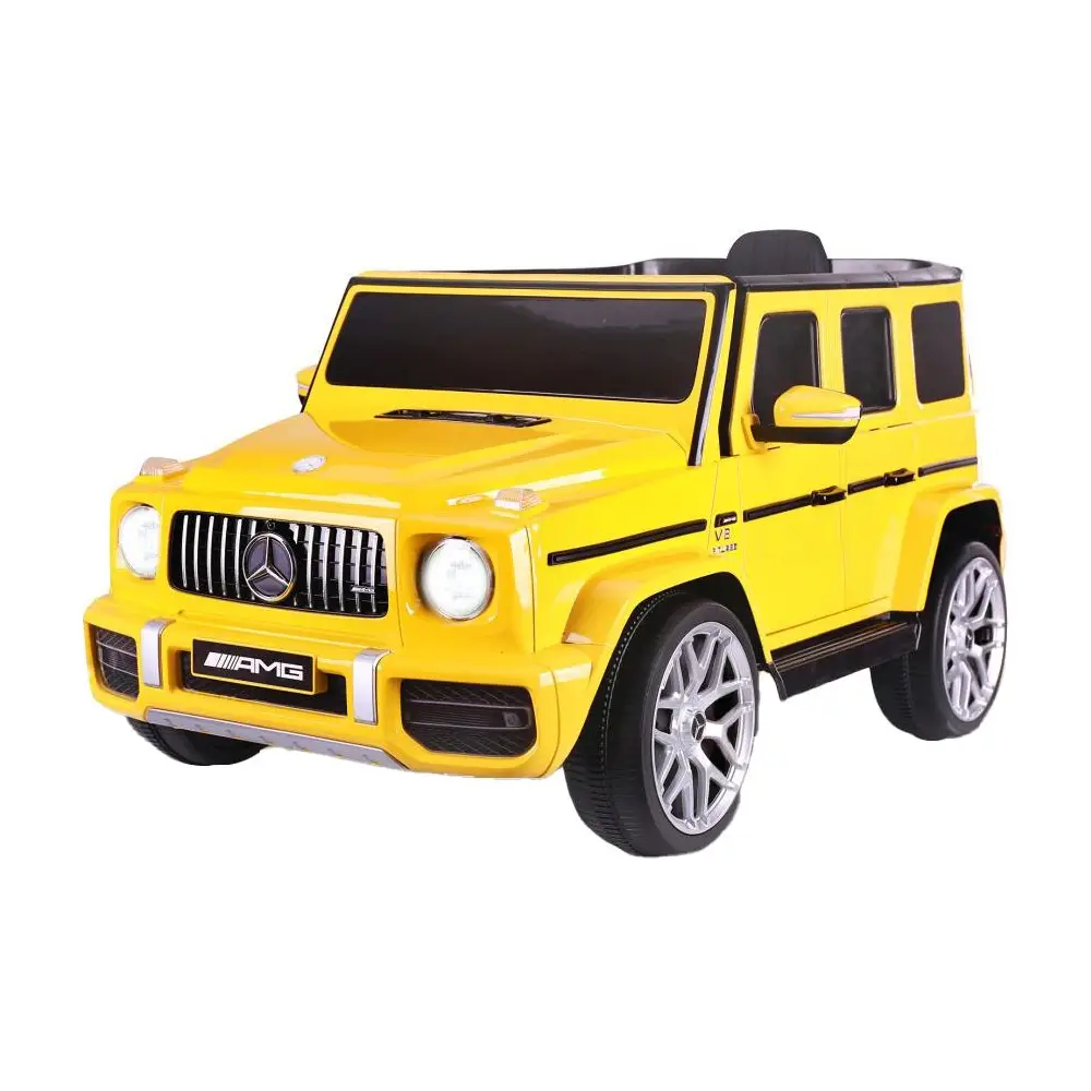 Jamara Mercedes-AMG G 63 coche eléctrico infantil amarillo 12V con música