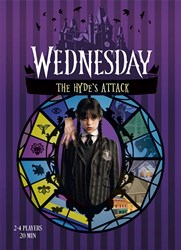 Asmodee juego de mesa Wednesday Nevermore Mystery Hyde's Attack 2-4 jugadores
