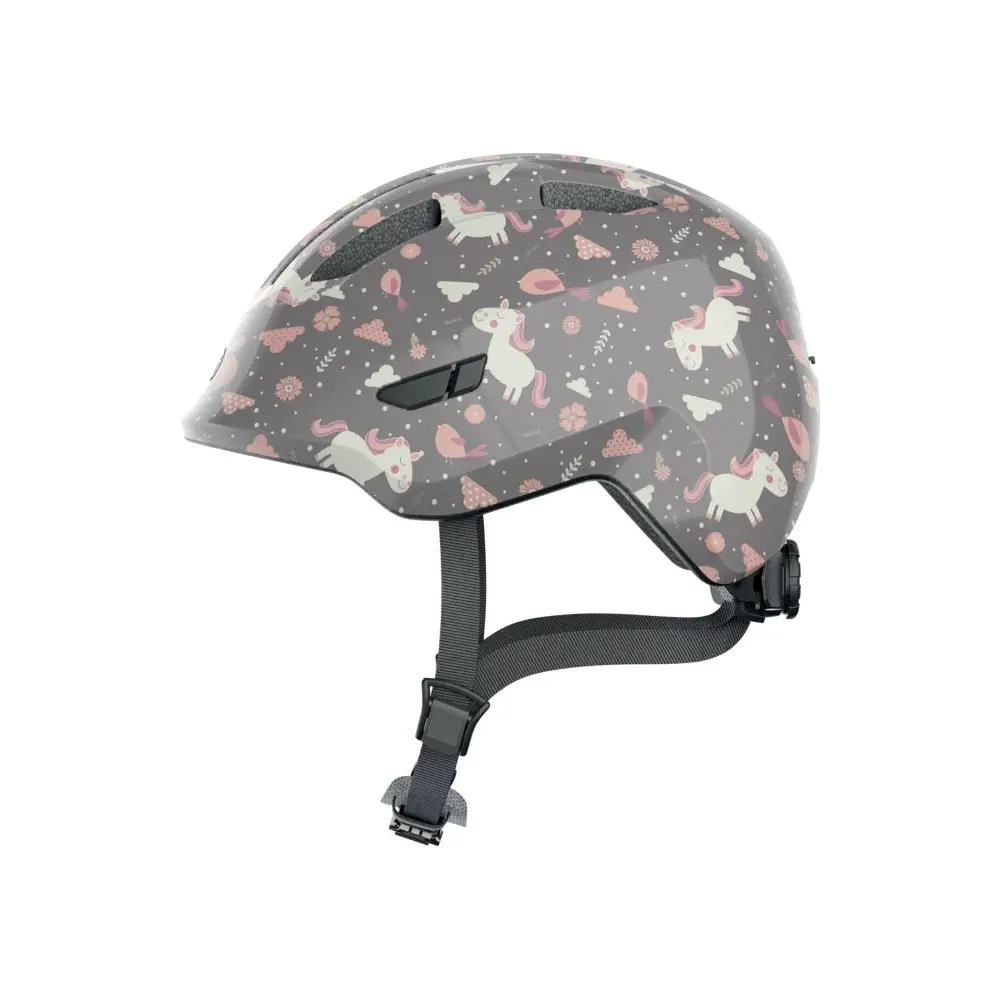 Vedes casco bicicleta infantil Smiley 3.0 unicornio gris 45-50 cm seguridad