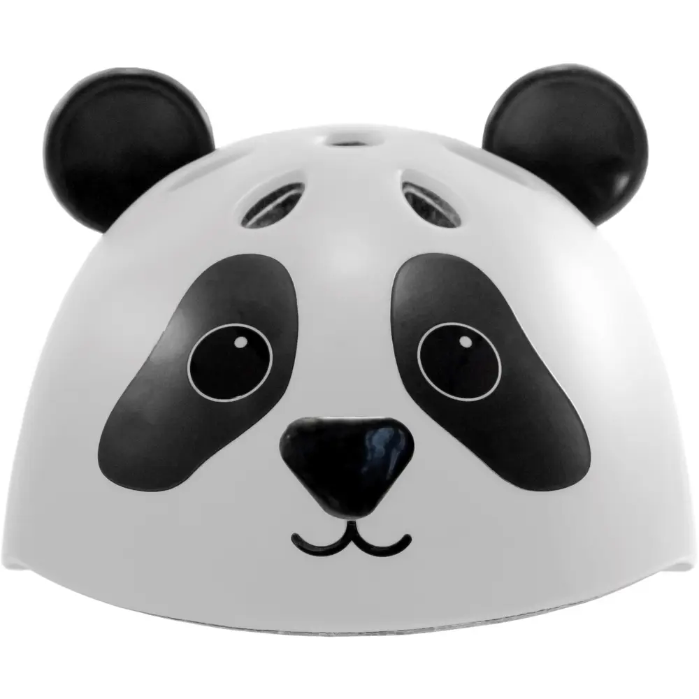 Hudora casco infantil casco bici Pandy negro-blanco 44-47 cm diseño seguro