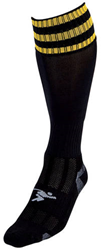 Calcetines de fútbol Precision 3 Stripe Pro Adultos