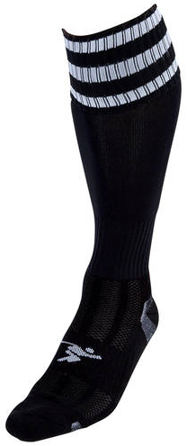 Precision calcetines de fútbol Pro negro-blanco para adultos - calcetines deportivos