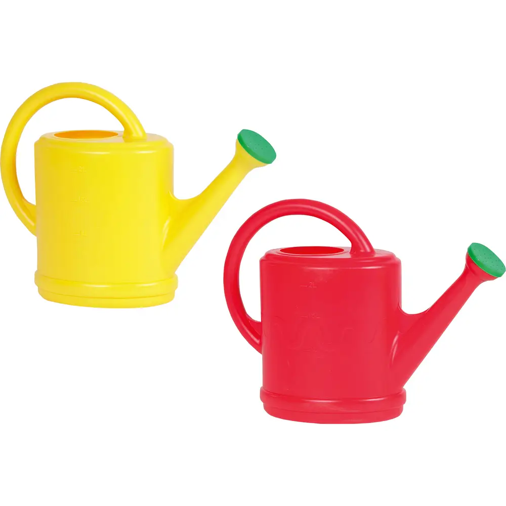 Vedes regadera juguete 2,5 litros plástico rojo amarillo jardín
