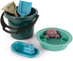 Blue Marine Toys set cubo arena y agua - juguete ecológico 6 piezas