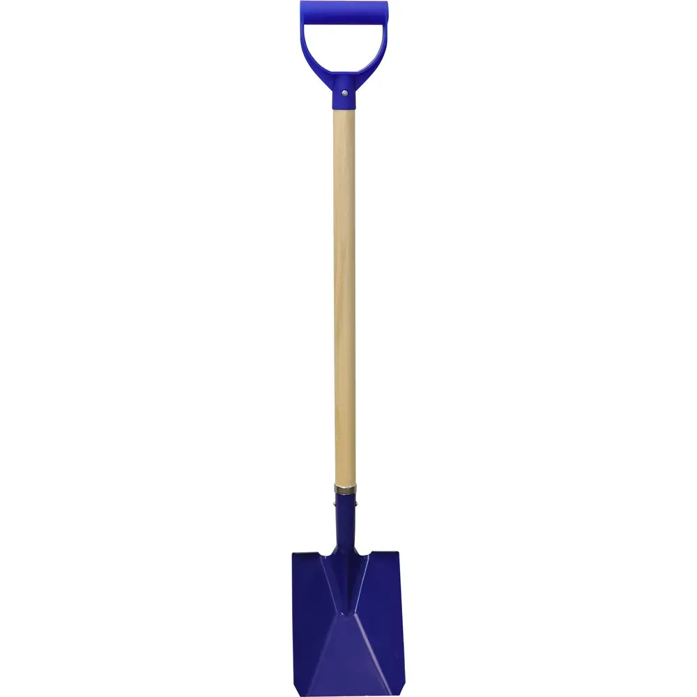 Vedes pala de juguete con mango de madera - pala metálica para niños 90cm