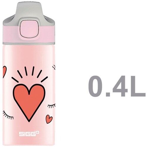 SIGG botella - aluminio Girl Power 0,4L - infantil y a prueba de fugas