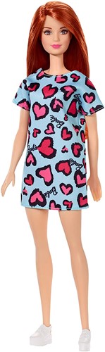 Barbie Pop Trendy Paarse Jurk Met Vlinders